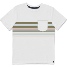 Load image into Gallery viewer, BOYS LINE STACK S/S POCKET TEE
