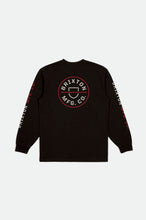 Load image into Gallery viewer, Men&#39;s Crest L/S Standard Tee
