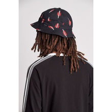 Load image into Gallery viewer, BANKS II BUCKET HAT - BLACK/RED
