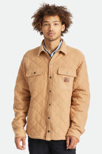 Load image into Gallery viewer, Coors Cass Quilted Fleece Jacket - Rocky Brown
