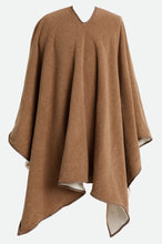 Load image into Gallery viewer, Bowery Poncho - Oatmeal
