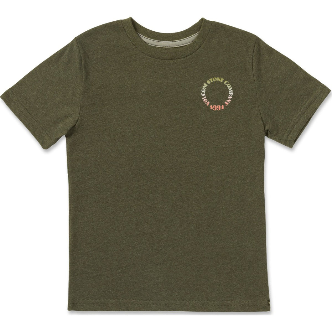 BOYS SPRAY CIRCLE S/S TEE YOUTH