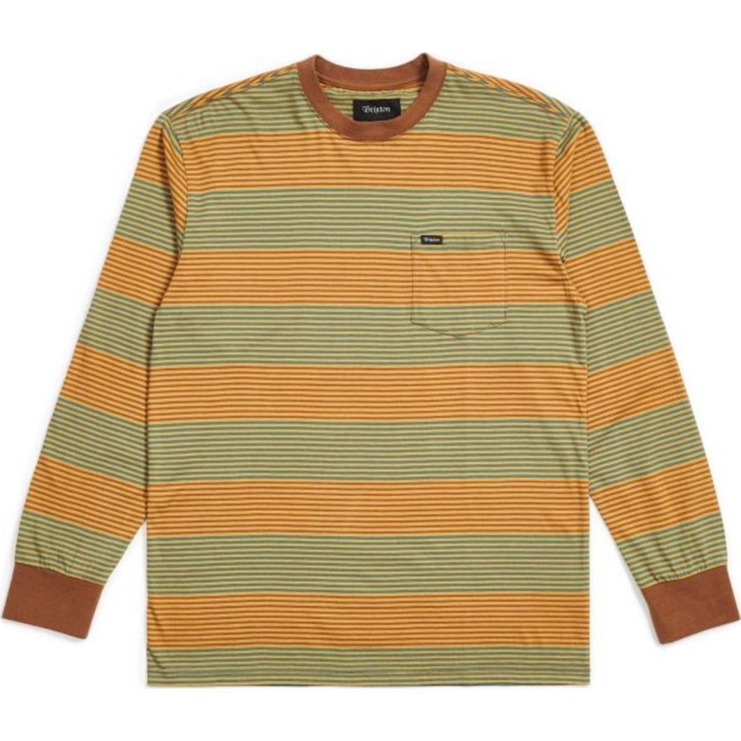HILT L/S POCKET KNIT - BISON