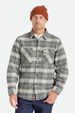 Load image into Gallery viewer, Bowery Heavy Weight L/S Flannel - Black/Charcoal
