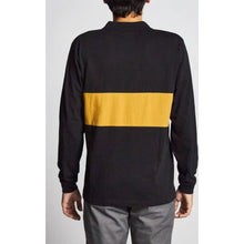 Load image into Gallery viewer, HUNT 1/4 ZIP L/S POLO KNIT - BLACK
