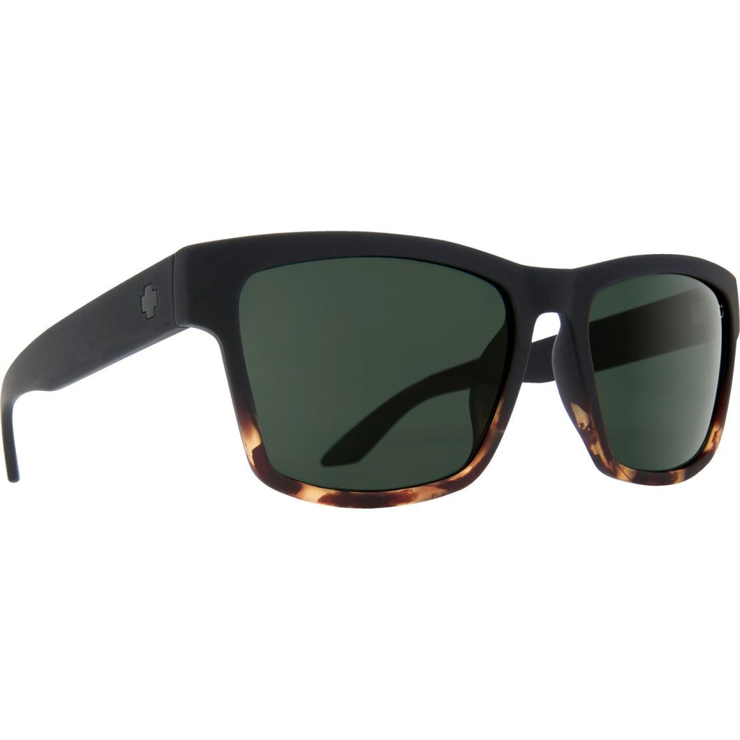 Haight 2 Soft Matte Black Tort Fade - HD Plus Gray Green