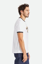 Load image into Gallery viewer, Willie Nelson Shotgun S/S Ringer Tee - White
