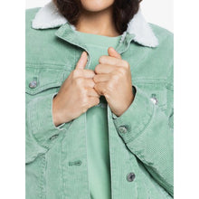 Load image into Gallery viewer, WOMENS STM CORD JACKET WITH SHERPA
