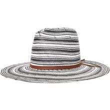Load image into Gallery viewer, FAREWELL FEDORA - BLACK/OFF WHITE
