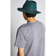 Load image into Gallery viewer, Wesley Fedora - Black
