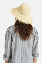 Load image into Gallery viewer, Alice Straw Bucket Hat - Tan
