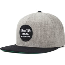 Load image into Gallery viewer, Wheeler Snapback - Black
