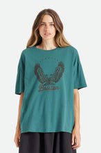 Load image into Gallery viewer, Freebird Oversized Boyfriend Tee - Emerald
