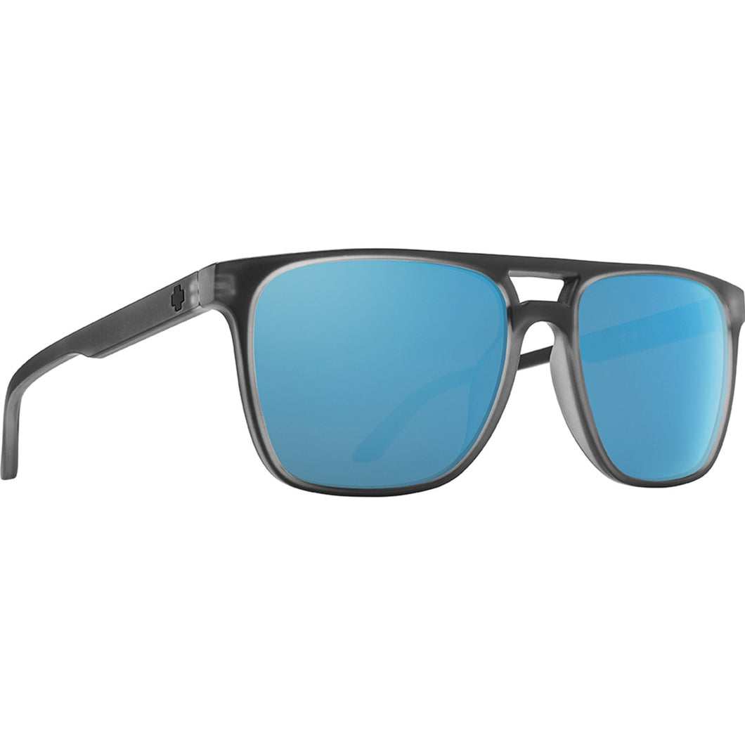 Czar Matte Black Ice - HD Plus Gray Green Polar with Light Blue Spectra Mirror