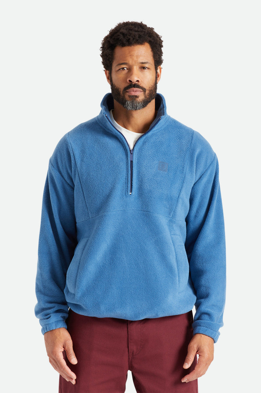 Blanket Fleece 1/2 Zip - Beige Heather