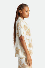 Load image into Gallery viewer, Bunker Garden Floral Boyfriend S/S Woven  - Dove
