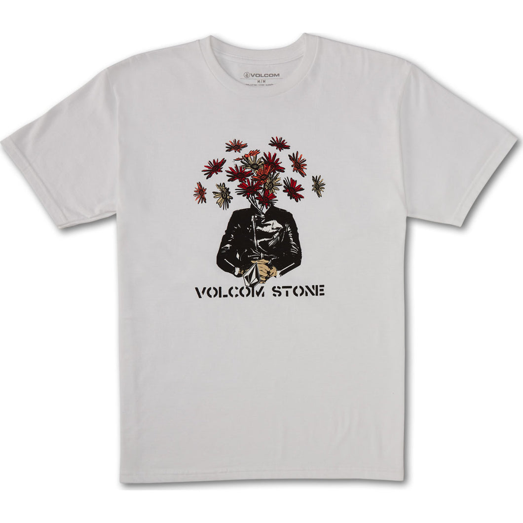 FLORAL FACE SS TEE