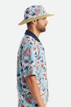 Load image into Gallery viewer, King Sun Hat - Tan/Kaleiodscope Eye
