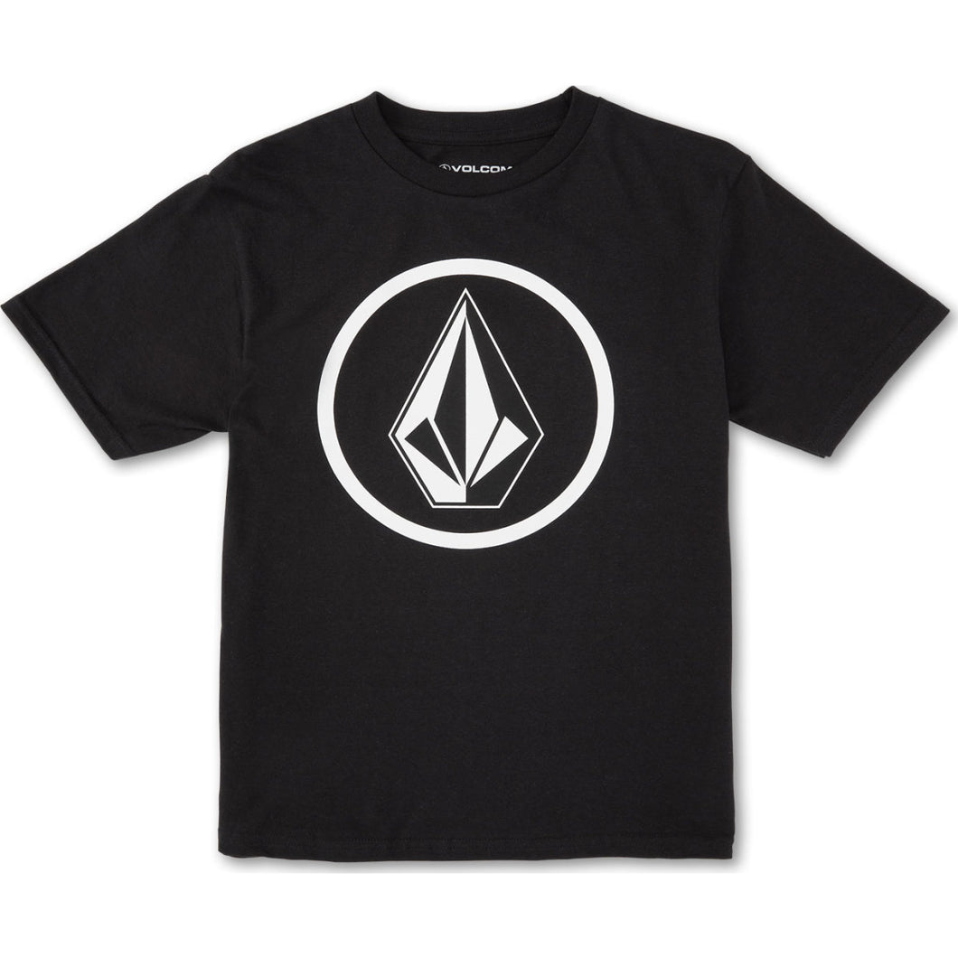 BOYS CIRCLE STONE FILL S/S TEE YTH