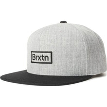 Load image into Gallery viewer, Gate III MP Snapback - Heather Grey/Black/Black
