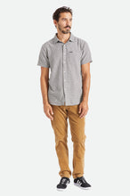 Load image into Gallery viewer, Charter Gingham S/S Woven - Black/Off White
