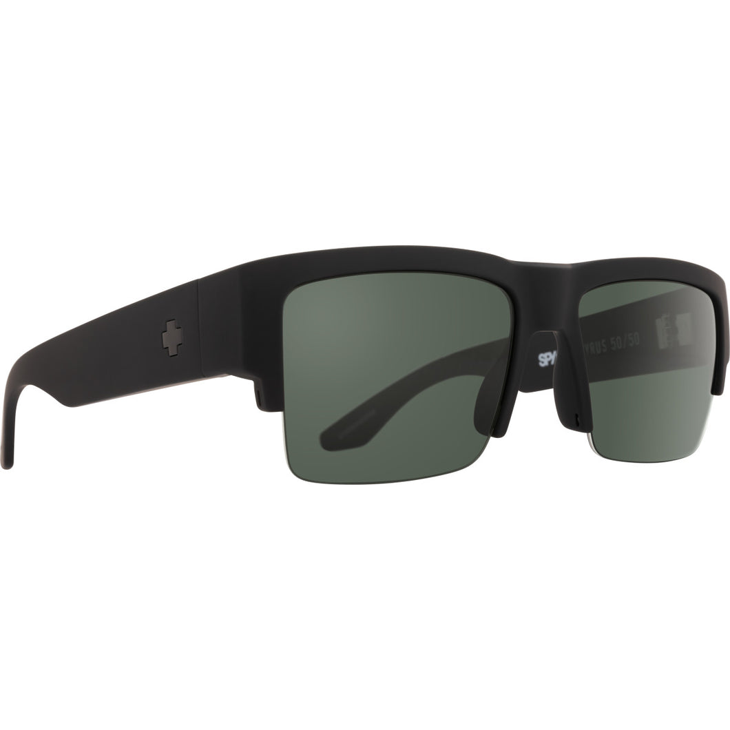 Cyrus 5050 Soft Matte Black - HD Plus Gray Green Polar