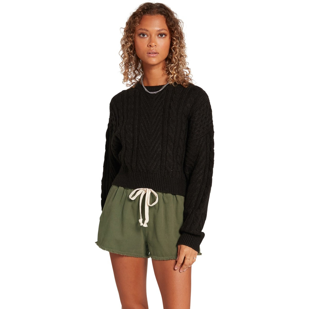 CABLED BABE SWEATER