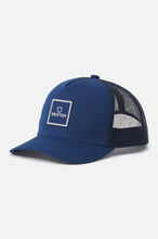 Load image into Gallery viewer, Alpha Block NetPlus MP Trucker Hat - Navy/Navy
