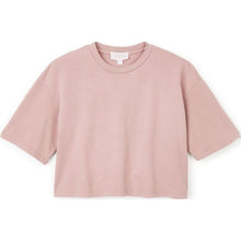 Load image into Gallery viewer, AMANDA S/S CROP TEE - MAUVE
