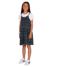 Load image into Gallery viewer, BIG GIRLS GETTING RAD PLAID DRESS - EMERALD GREEN
