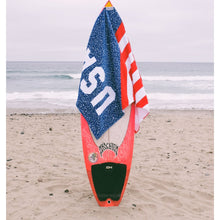 Load image into Gallery viewer, USA Surfing Olympic Beach ECO Towel
