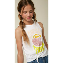 Load image into Gallery viewer, GIRLS SCREENED TANKS REECEY
