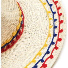 Load image into Gallery viewer, JOANNA EMB HAT - TAN MIX
