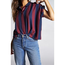Load image into Gallery viewer, ABBIE S/S POLO - BLACK
