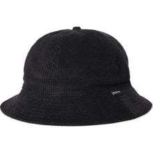 Load image into Gallery viewer, BANKS II BUCKET HAT - BLACK LEATHER

