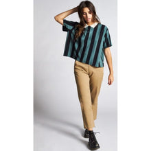 Load image into Gallery viewer, ABBIE S/S POLO - BLACK
