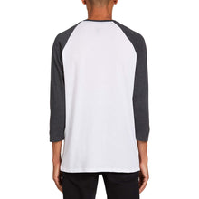 Load image into Gallery viewer, SOLID HEATHER 3/4 RAGLAN
