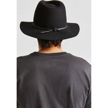 Load image into Gallery viewer, Wesley Cotton Fedora - Black
