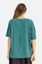 Load image into Gallery viewer, Freebird Oversized Boyfriend Tee - Emerald
