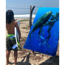Load image into Gallery viewer, Fish 101 X Leus Surf Towel
