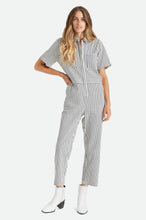 Load image into Gallery viewer, Mersey S/S Coverall - Dove Stripe
