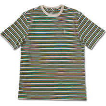 Load image into Gallery viewer, BOYS HALFAX STRIPE CREW SS
