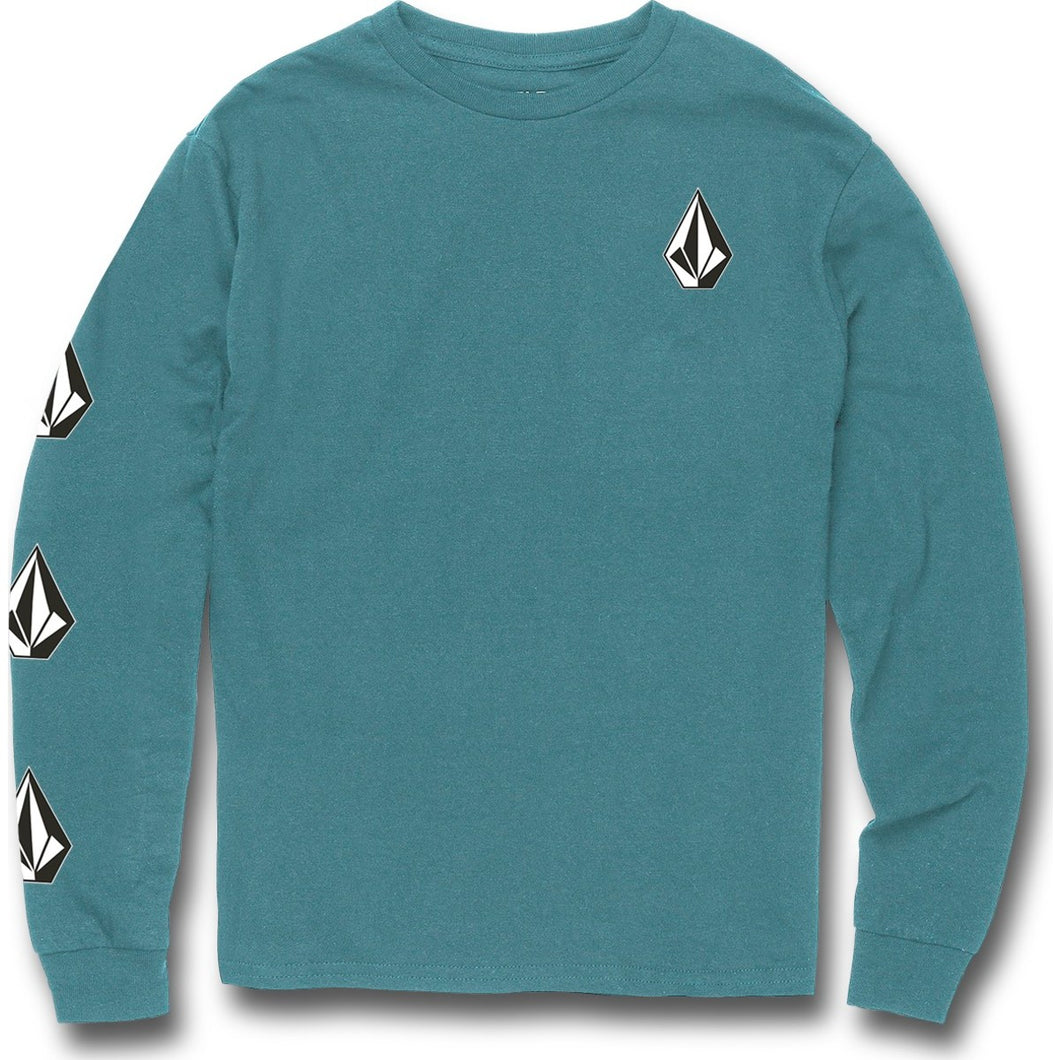 BOYS ICONIC STONE L/S TEE YOUTH