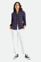 Load image into Gallery viewer, Bowery Women&#39;s Soft Weave L/S Flannel - Military Olive
