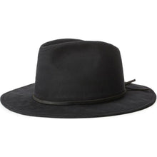 Load image into Gallery viewer, Wesley Cotton Fedora - Black
