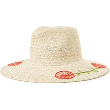 Load image into Gallery viewer, JOANNA EMB HAT - TAN MIX

