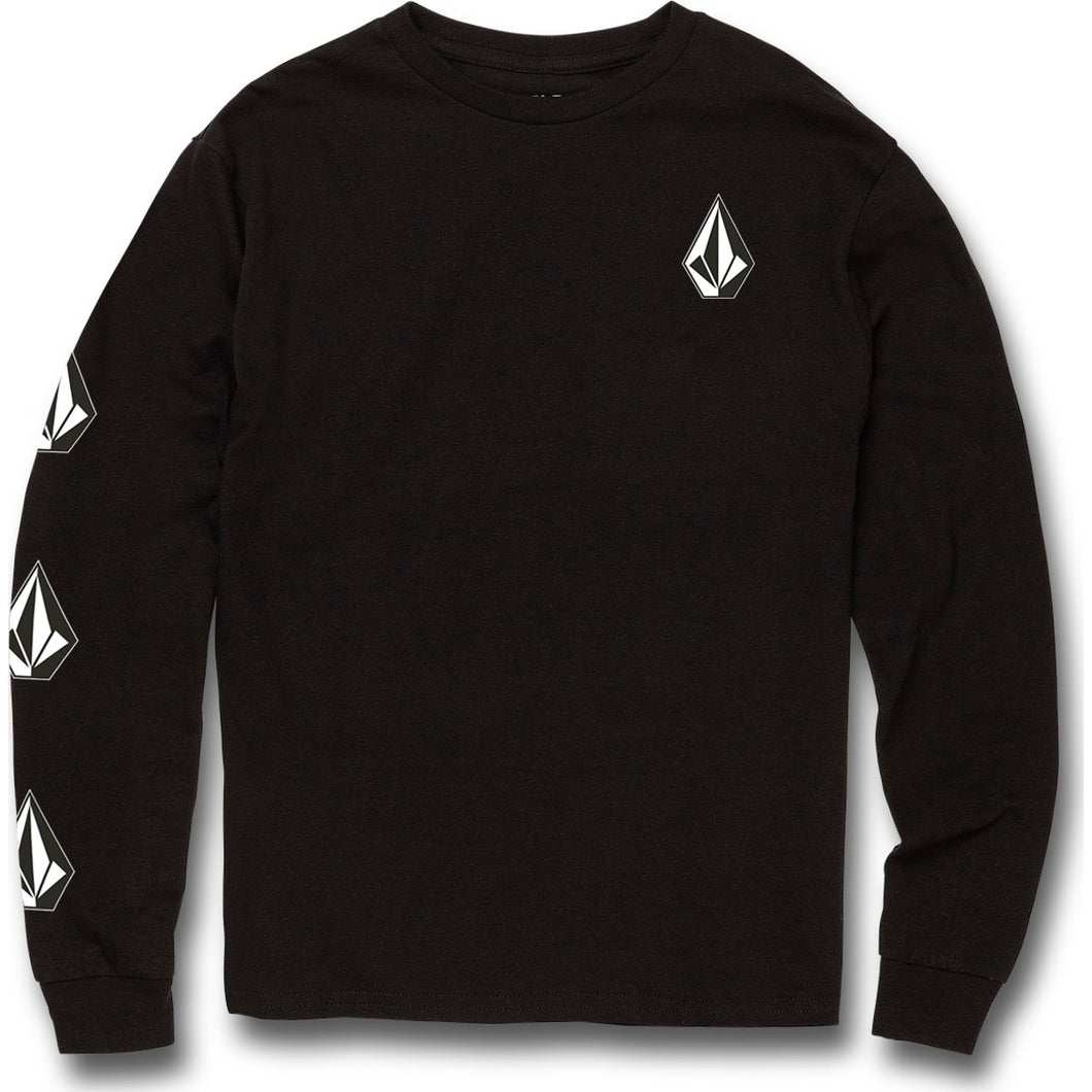 BOYS ICONIC STONE L/S TEE YOUTH