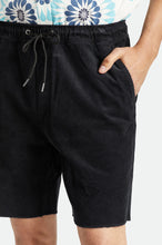 Load image into Gallery viewer, Madrid II Corduroy Short - Black Cord
