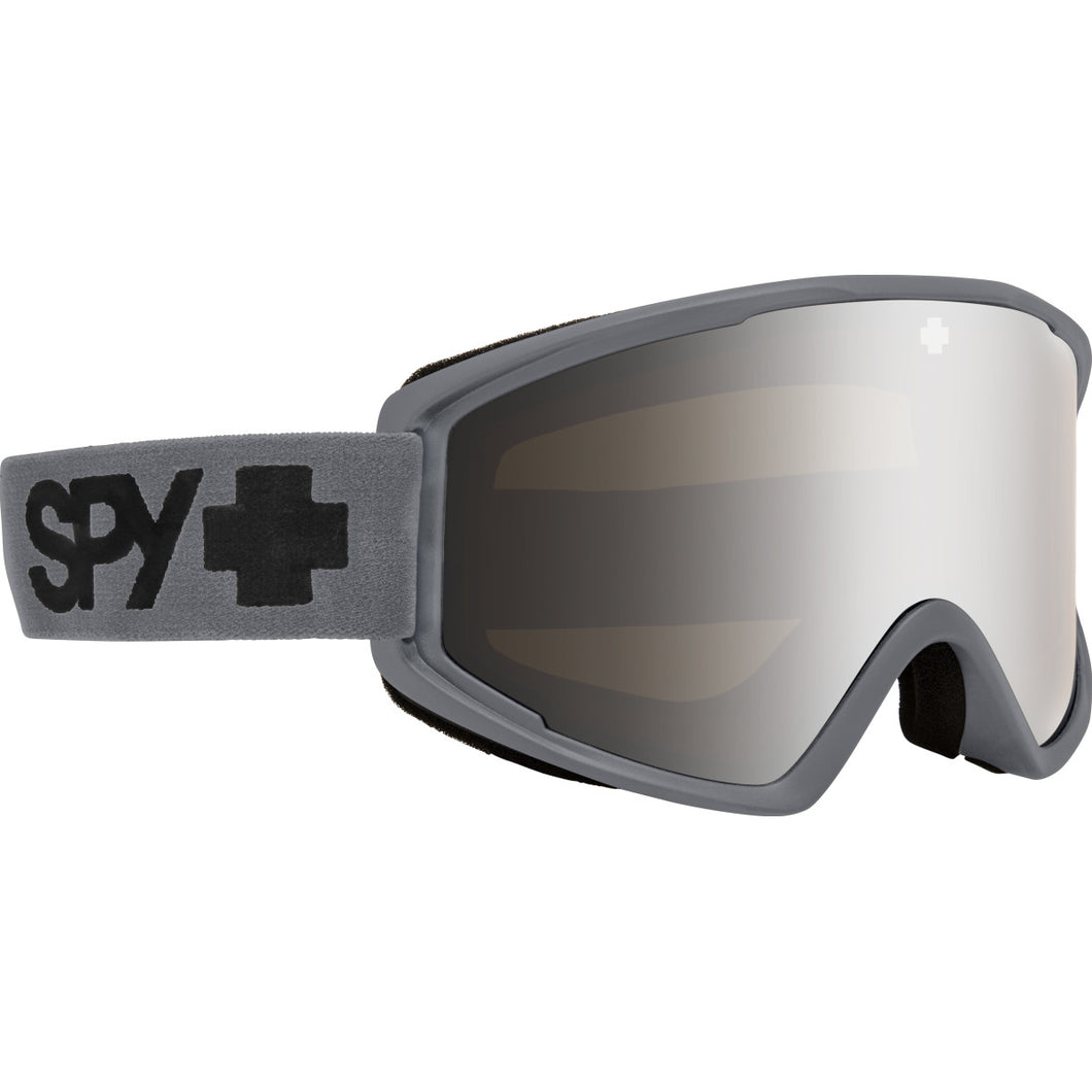 Crusher Elite Matte Gray - HD Bronze with Silver Spectra Mirror