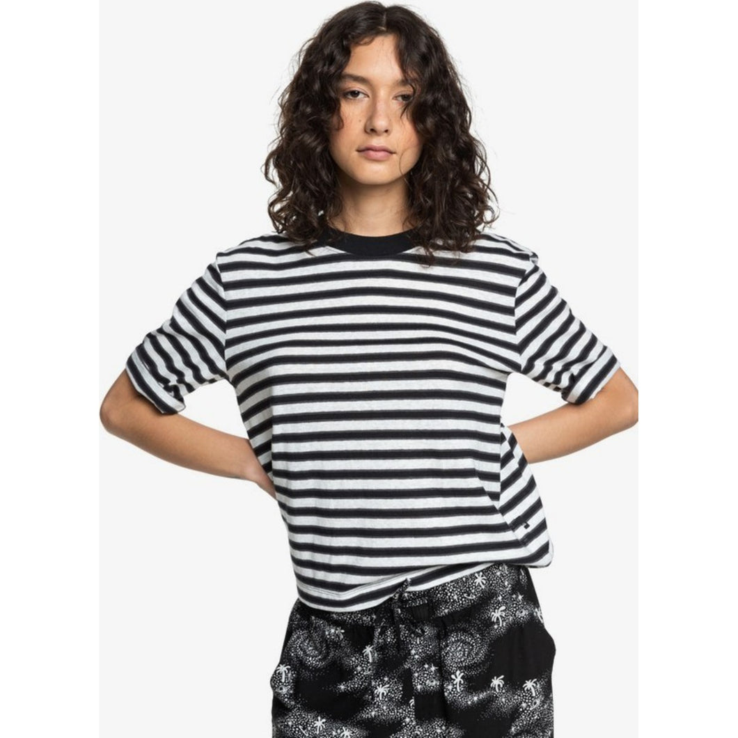 Quiksilver Womens Loose Mid-Sleeve T-Shirt